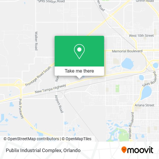 Publix Industrial Complex map