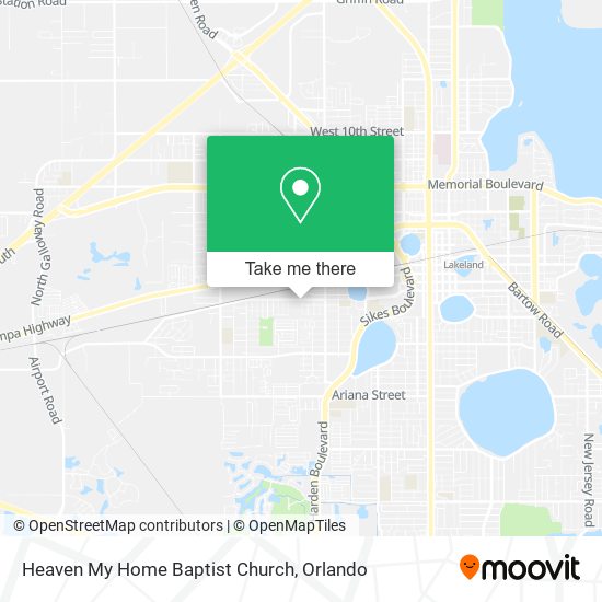 Mapa de Heaven My Home Baptist Church