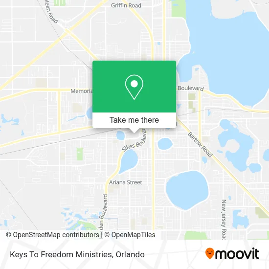 Keys To Freedom Ministries map