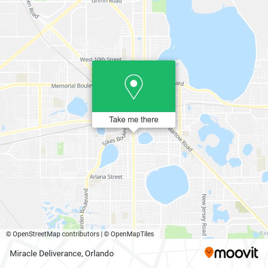 Miracle Deliverance map