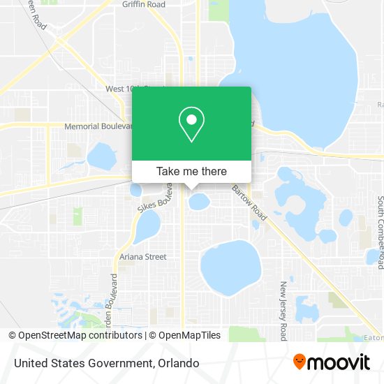 Mapa de United States Government