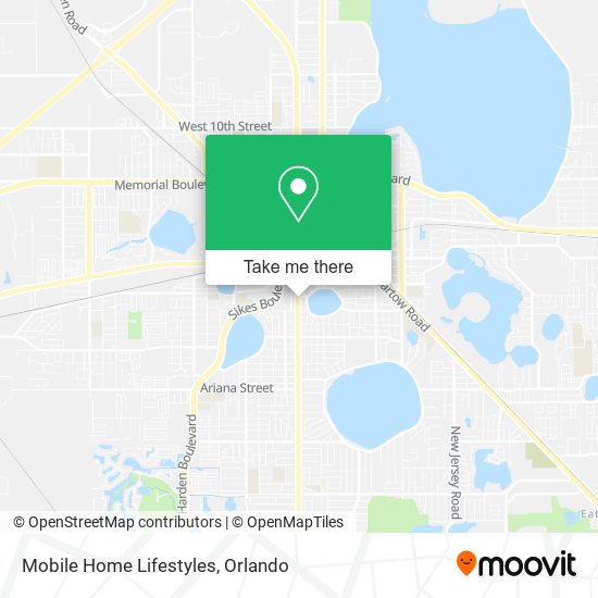 Mobile Home Lifestyles map