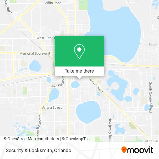Security & Locksmith map