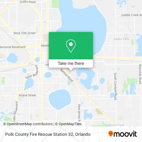 Mapa de Polk County Fire Rescue Station 32