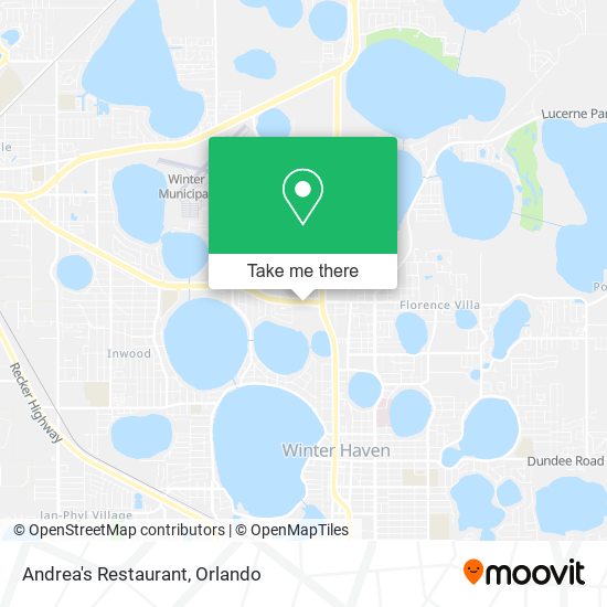 Mapa de Andrea's Restaurant