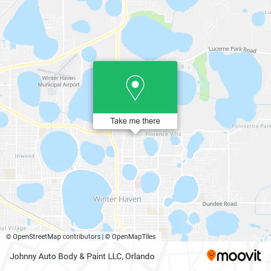 Mapa de Johnny Auto Body & Paint LLC