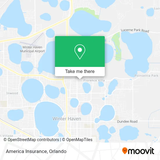 America Insurance map