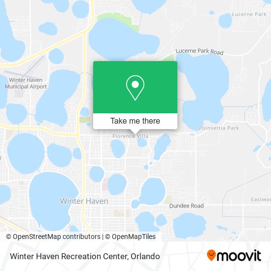 Winter Haven Recreation Center map