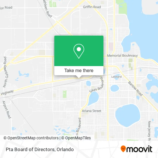 Pta Board of Directors map