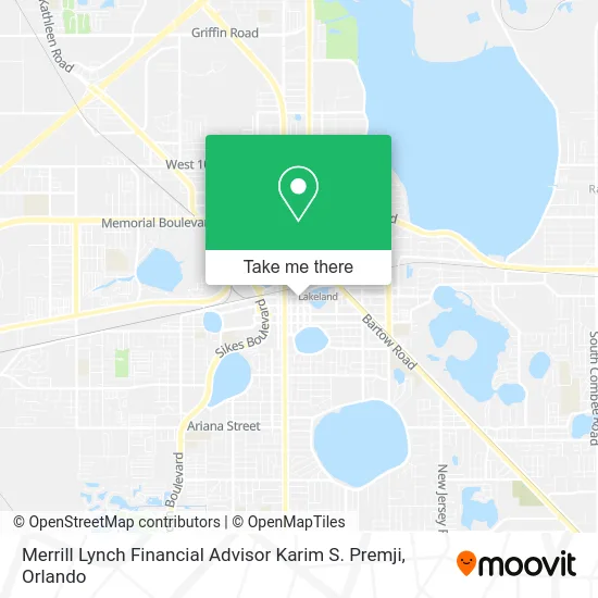Merrill Lynch Financial Advisor Karim S. Premji map