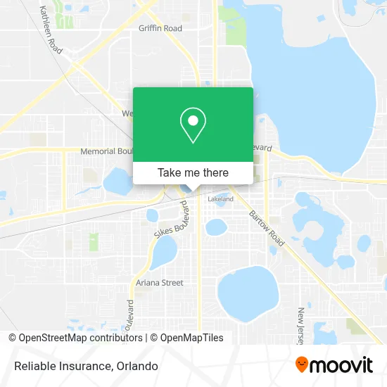 Reliable Insurance map