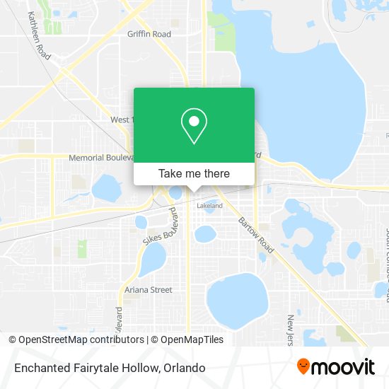 Enchanted Fairytale Hollow map