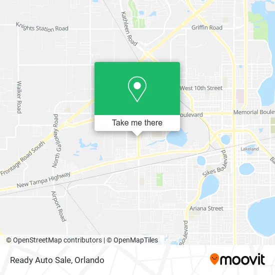 Ready Auto Sale map