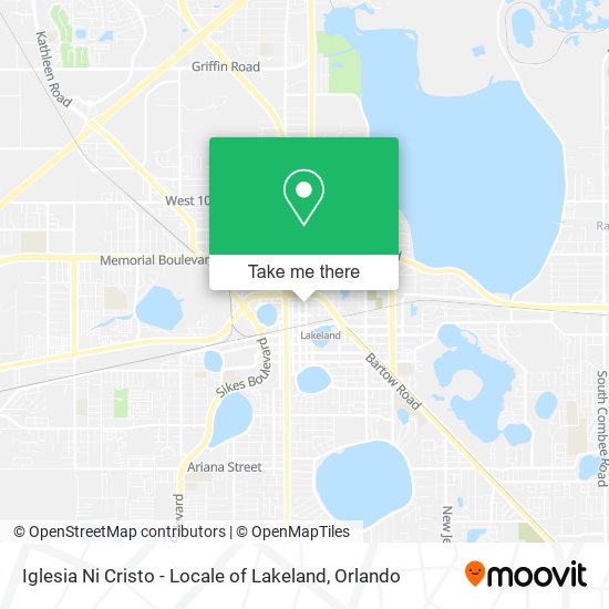 Iglesia Ni Cristo - Locale of Lakeland map