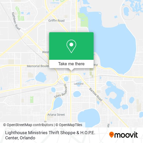 Mapa de Lighthouse Ministries Thrift Shoppe & H.O.P.E. Center