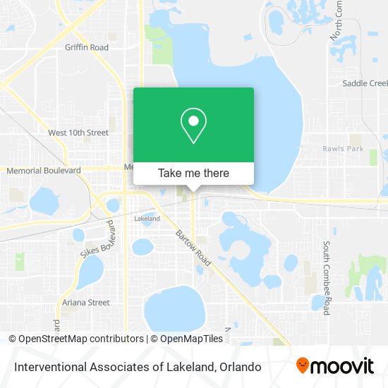 Interventional Associates of Lakeland map