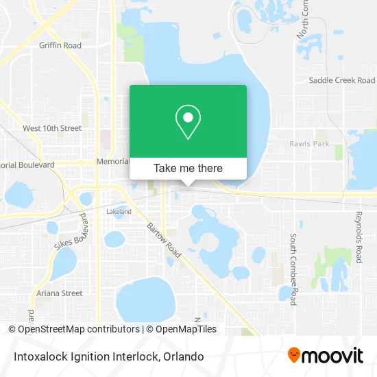 Intoxalock Ignition Interlock map