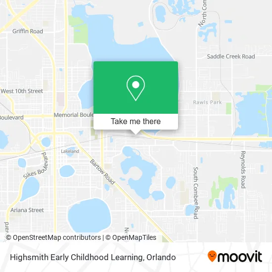 Highsmith Early Childhood Learning map