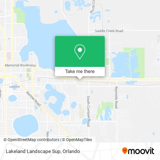 Lakeland Landscape Sup map