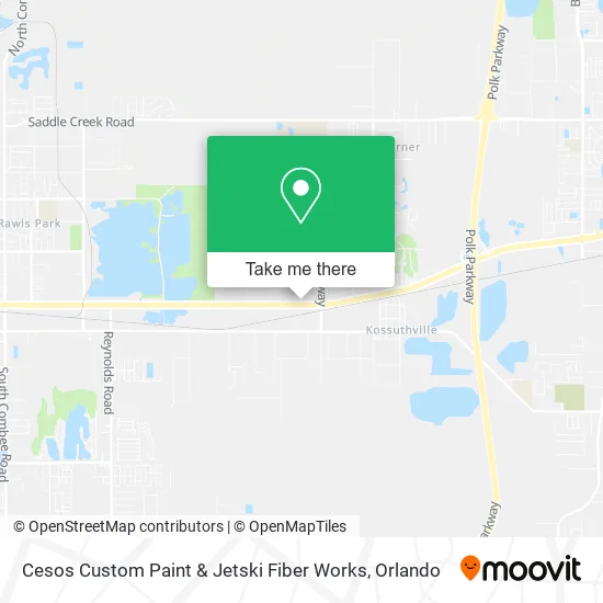 Cesos Custom Paint & Jetski Fiber Works map