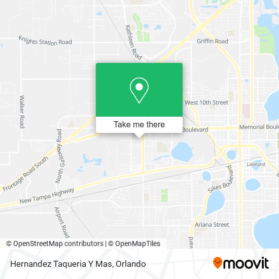 Hernandez Taqueria Y Mas map