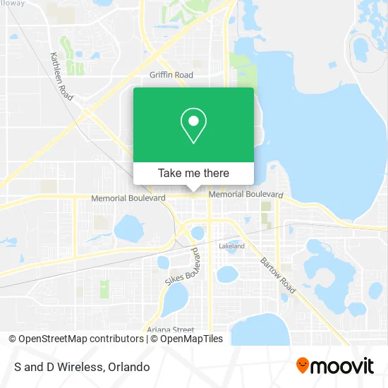 S and D Wireless map