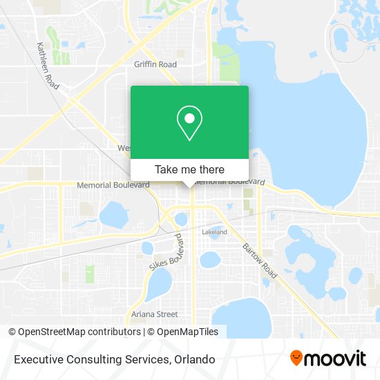 Executive Consulting Services map
