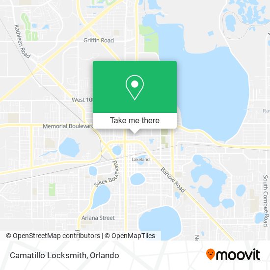 Camatillo Locksmith map