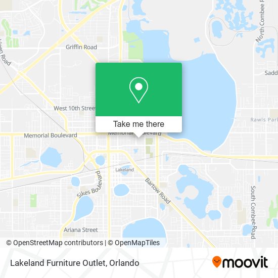 Mapa de Lakeland Furniture Outlet