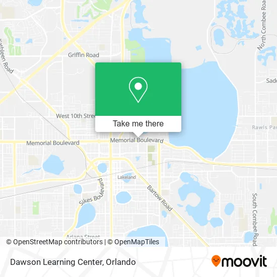 Dawson Learning Center map