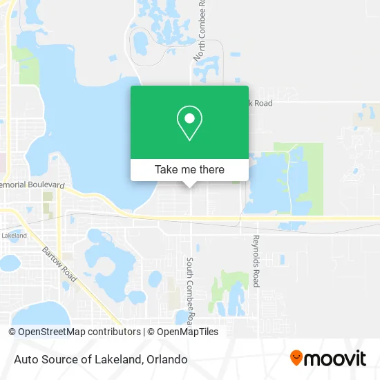 Auto Source of Lakeland map