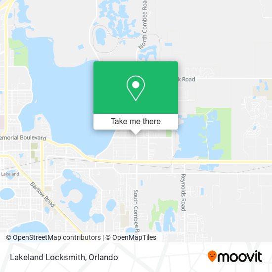 Mapa de Lakeland Locksmith