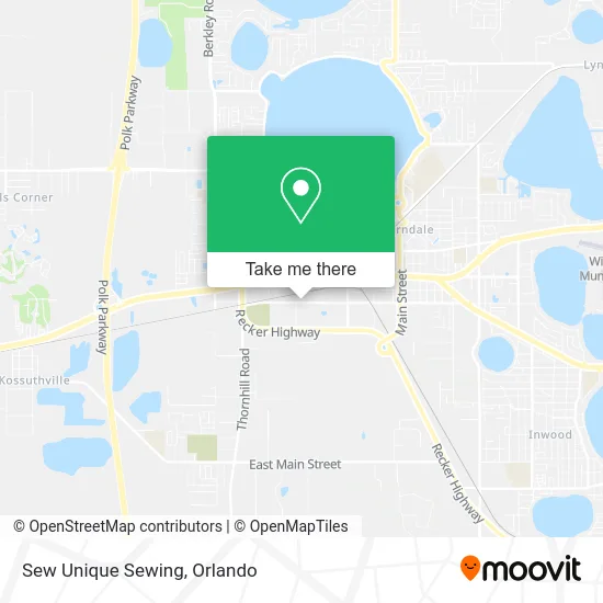 Sew Unique Sewing map