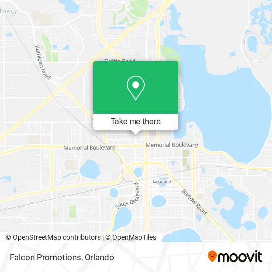 Falcon Promotions map