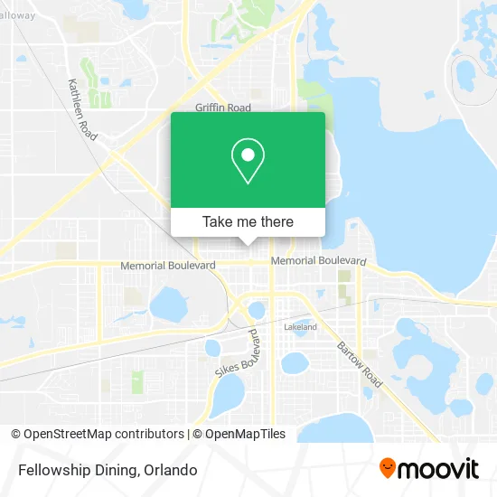 Fellowship Dining map