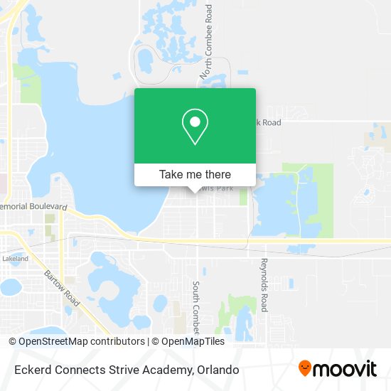 Mapa de Eckerd Connects Strive Academy