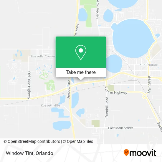 Window Tint map