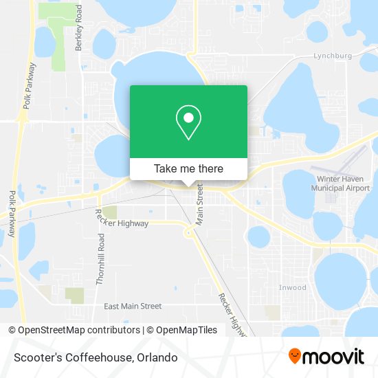 Scooter's Coffeehouse map