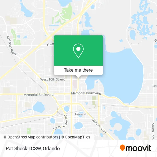 Pat Sheck LCSW map