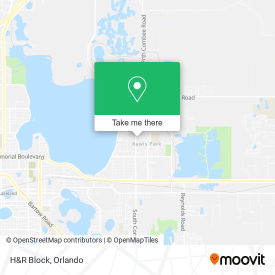 H&R Block map