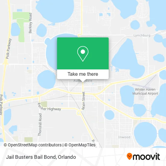 Mapa de Jail Busters Bail Bond