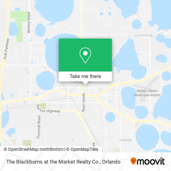 The Blackburns at the Market Realty Co. map