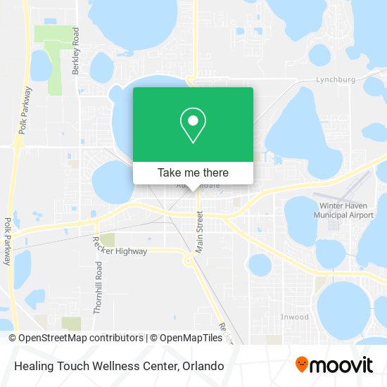 Mapa de Healing Touch Wellness Center