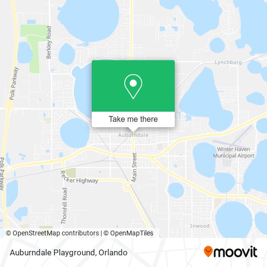 Mapa de Auburndale Playground