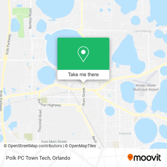 Polk PC Town Tech map