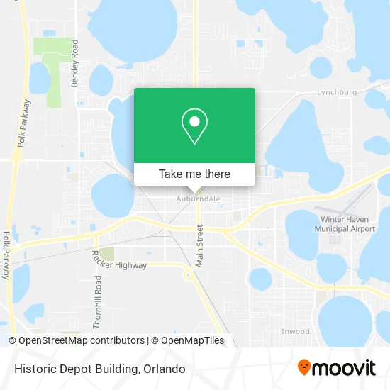 Historic Depot Building map