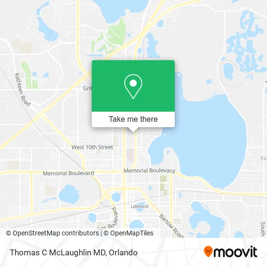 Thomas C McLaughlin MD map