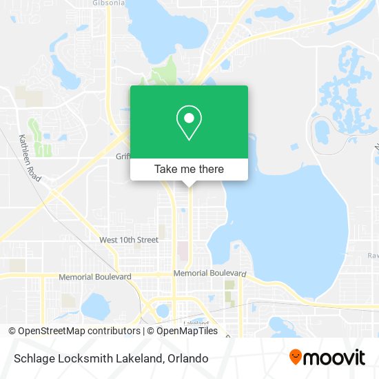 Schlage Locksmith Lakeland map