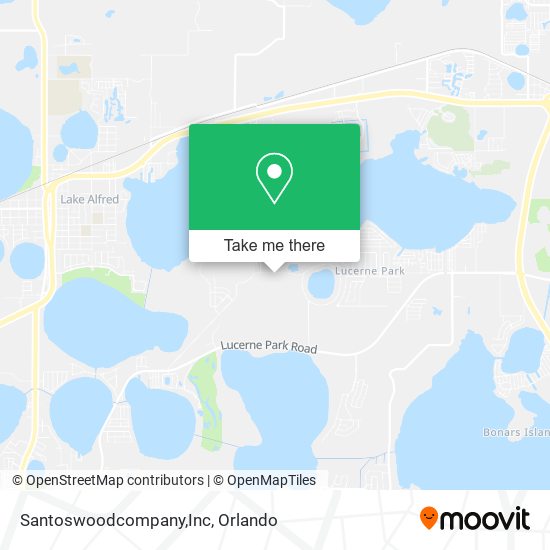 Mapa de Santoswoodcompany,Inc