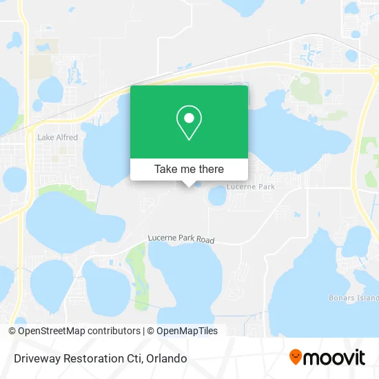 Driveway Restoration Cti map